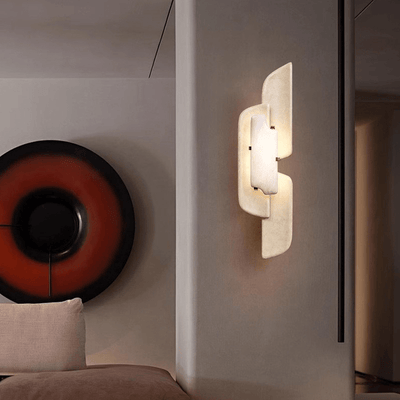 Lysara Aurellin Alabaster Sconce