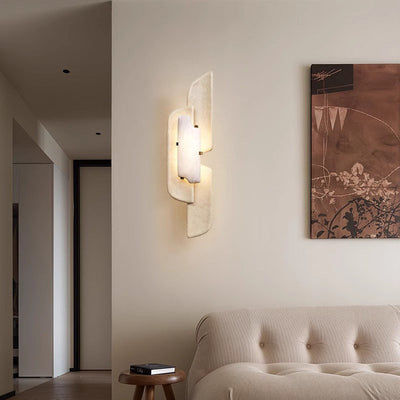 Lysara Aurellin Alabaster Sconce