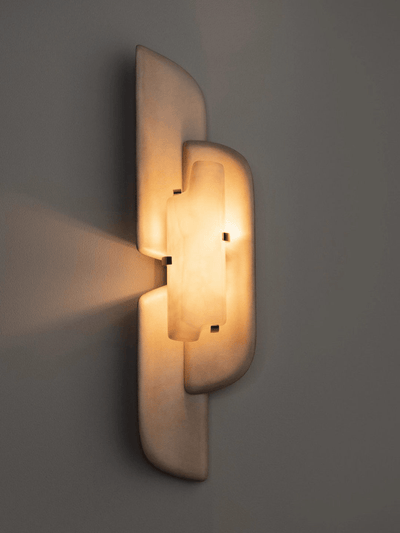 Lysara Aurellin Alabaster Sconce