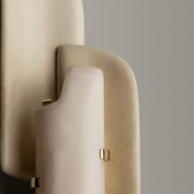 Lysara Aurellin Alabaster Sconce