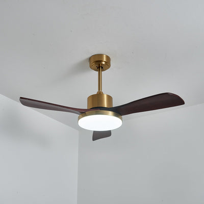 Xen Modern Wood Ceiling Fan Light