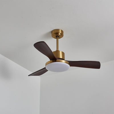 Xen Modern Wood Ceiling Fan Light