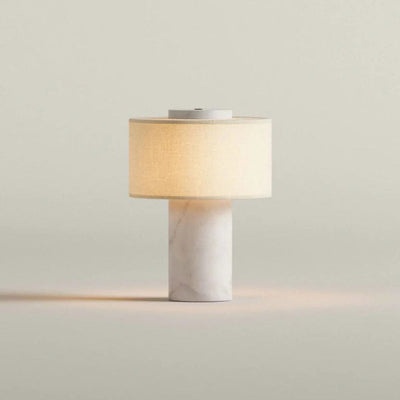 Quenby Marble Portable Table Lamp