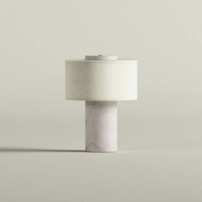 Quenby Marble Portable Table Lamp