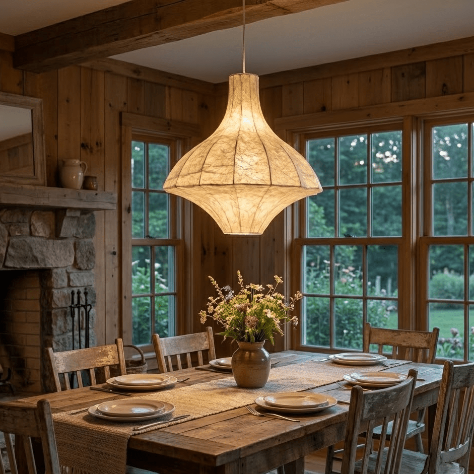 Aurielle Silk Pavilion Pendant Lamp