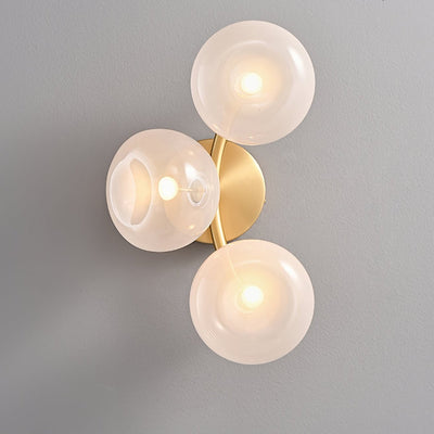 Velarina Wall Lamp Vine Nordic Art Glass Metal