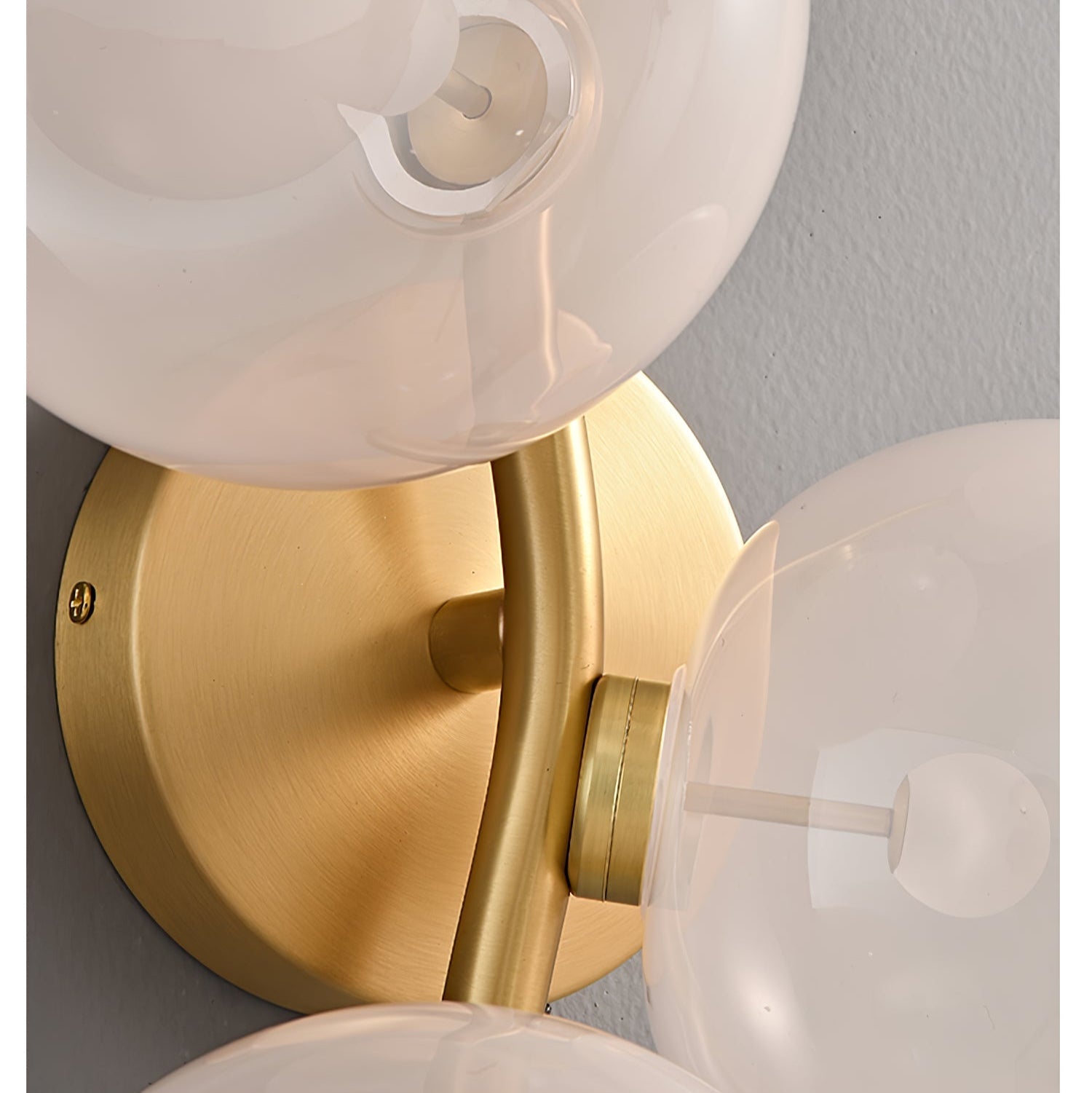 Velarina Wall Lamp Vine Nordic Art Glass Metal