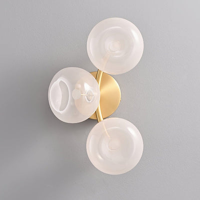 Velarina Wall Lamp Vine Nordic Art Glass Metal