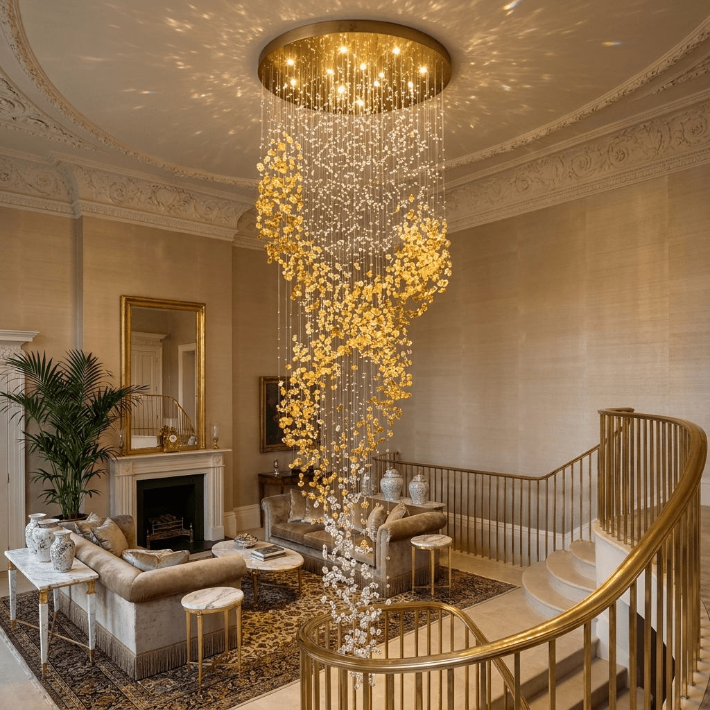 Riverira Torrent Cascade Chandelier