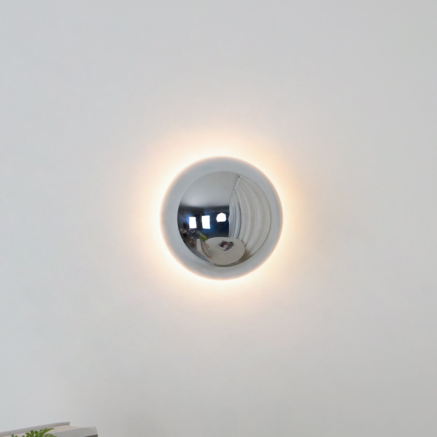 Virixy Modern Minimalist Sphere Sconce Wall Lamp