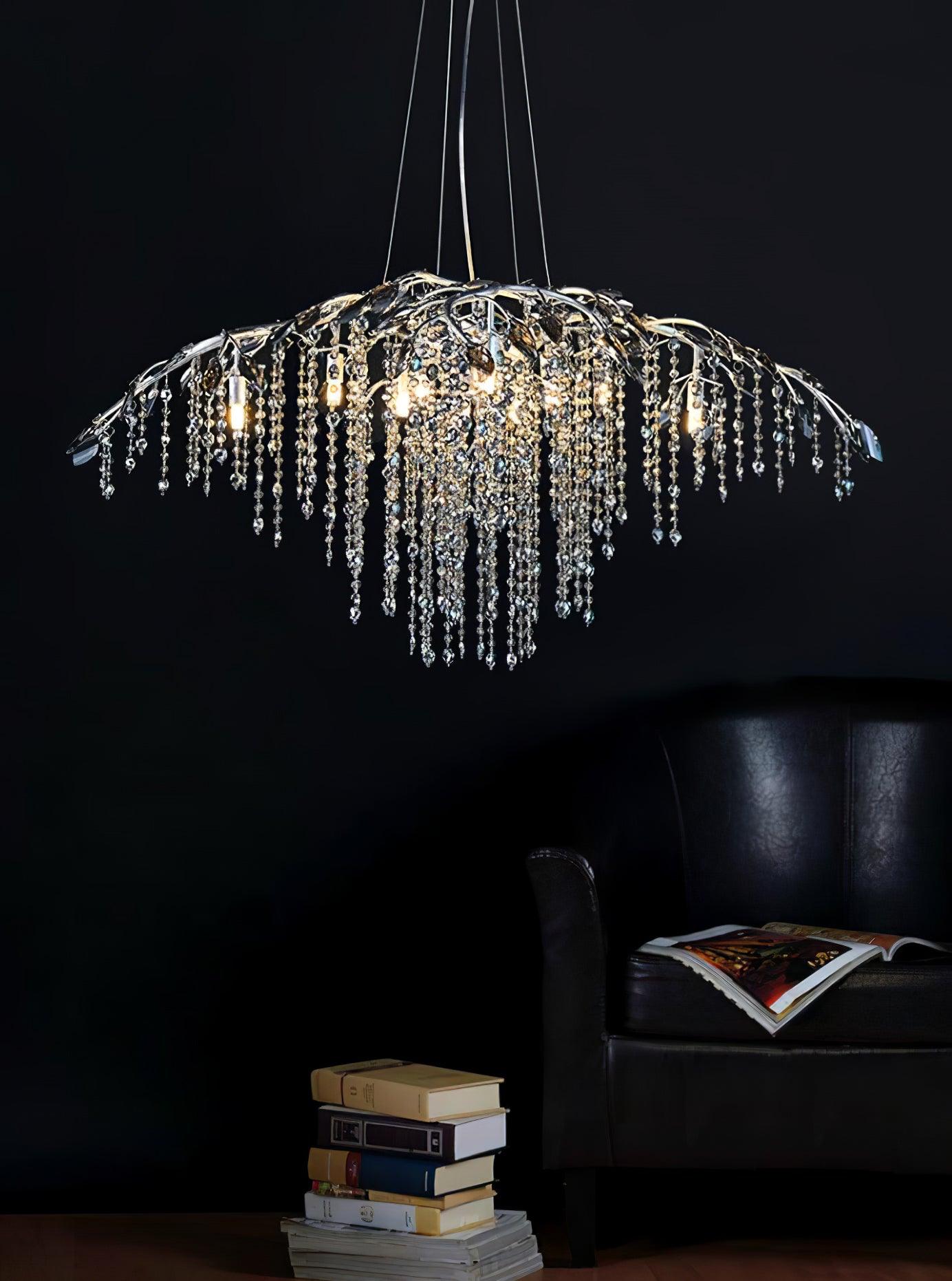 Luxiiel Postmodern Luxury Twilight Crystal Chandelier