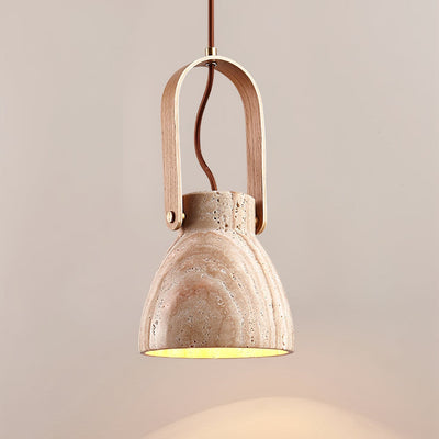 Frix Travertine Pendant Light