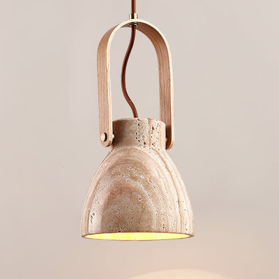 Frix Travertine Pendant Light