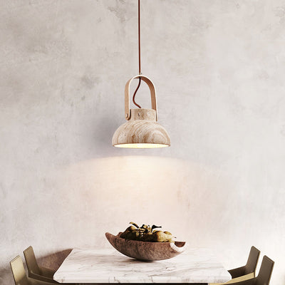 Frix Travertine Pendant Light