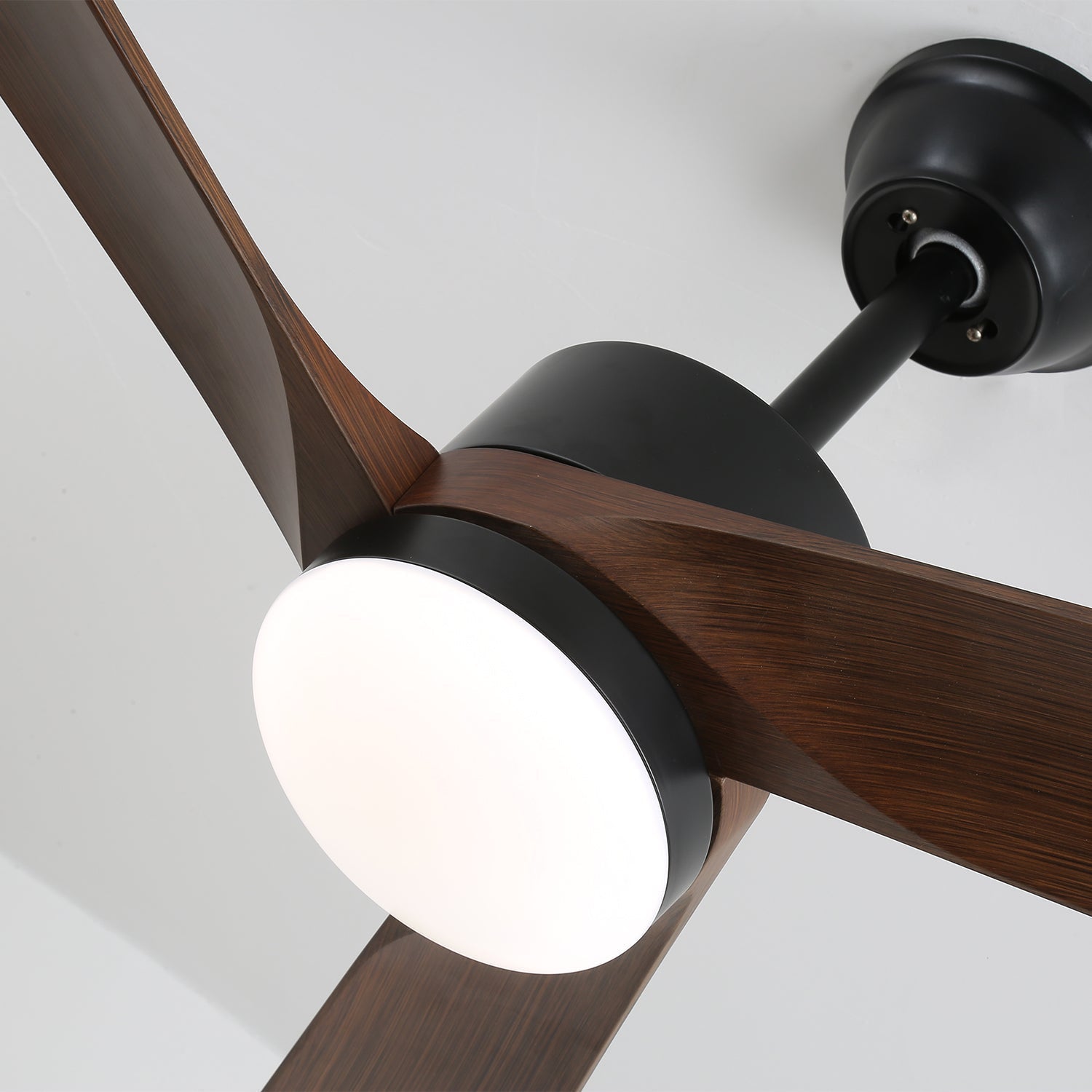 Evraeis Modern Wood Ceiling Fan Light