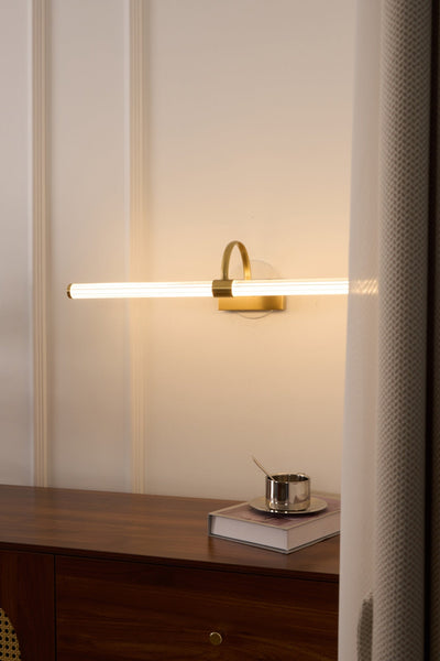 Beryl Modern Minimalist Brass Wall Light