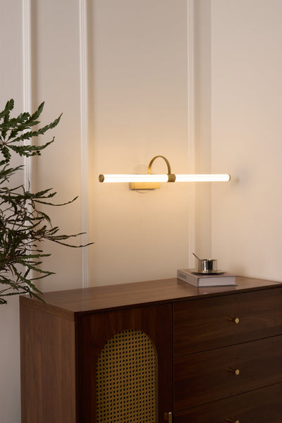 Beryl Modern Minimalist Brass Wall Light