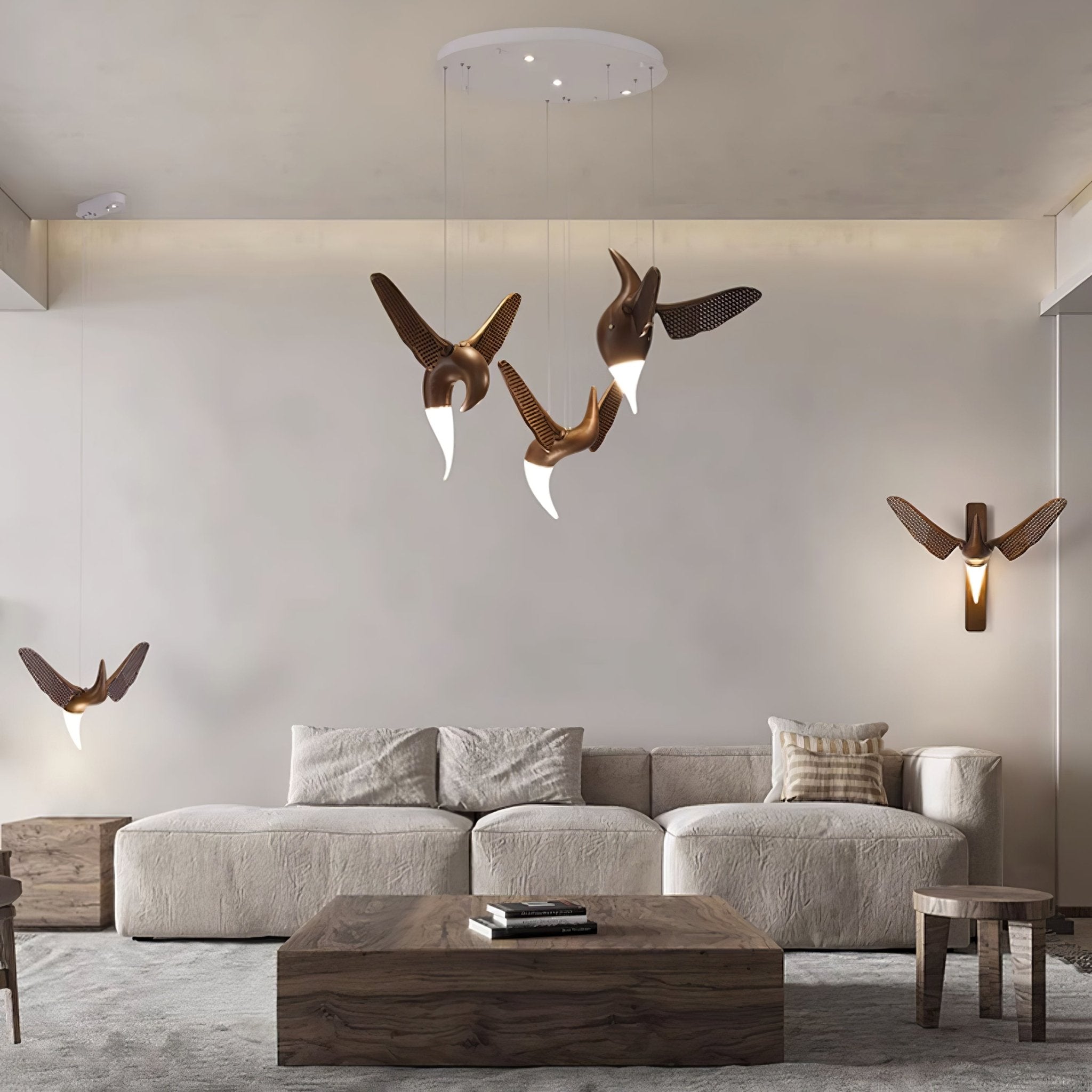 Avesa Individual Creativity Wood Wall Light