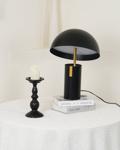 Veroca Steel Industrial Table Lamp