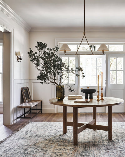 Vase Chandelier Cone Shade Minimalist