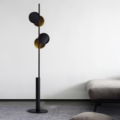 Munell Black Acrylic Floor Lamp