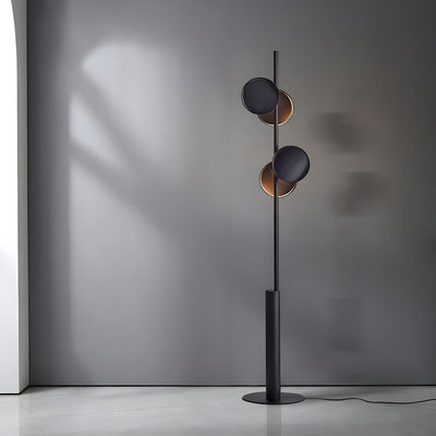Munell Black Acrylic Floor Lamp