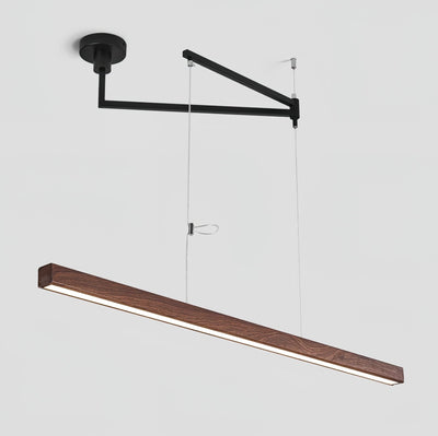 Sorva Swing Arm Linear Pendant Light