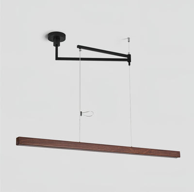 Sorva Swing Arm Linear Pendant Light