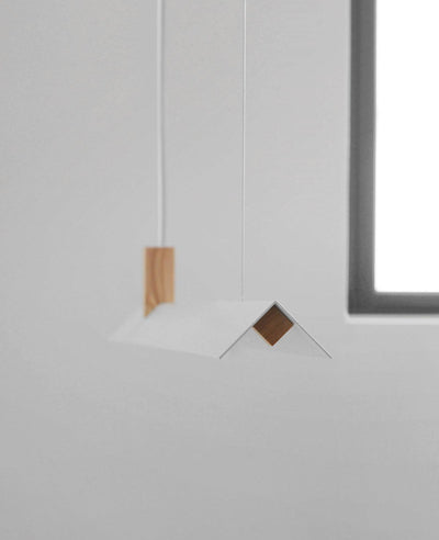 Linea Minimalist Wooden Pendant Light