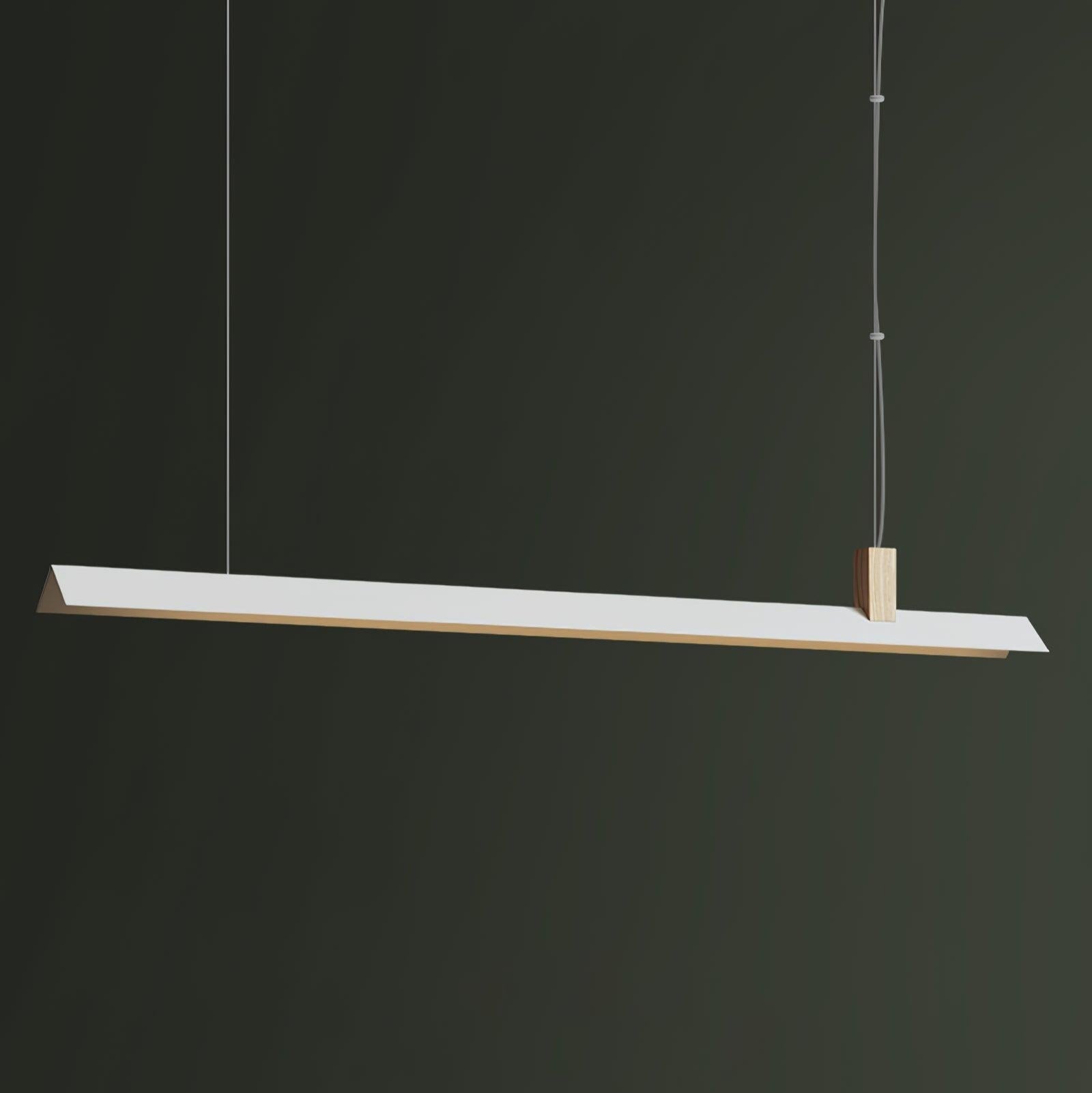 Linea Minimalist Wooden Pendant Light