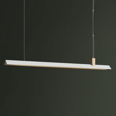 Linea Minimalist Wooden Pendant Light