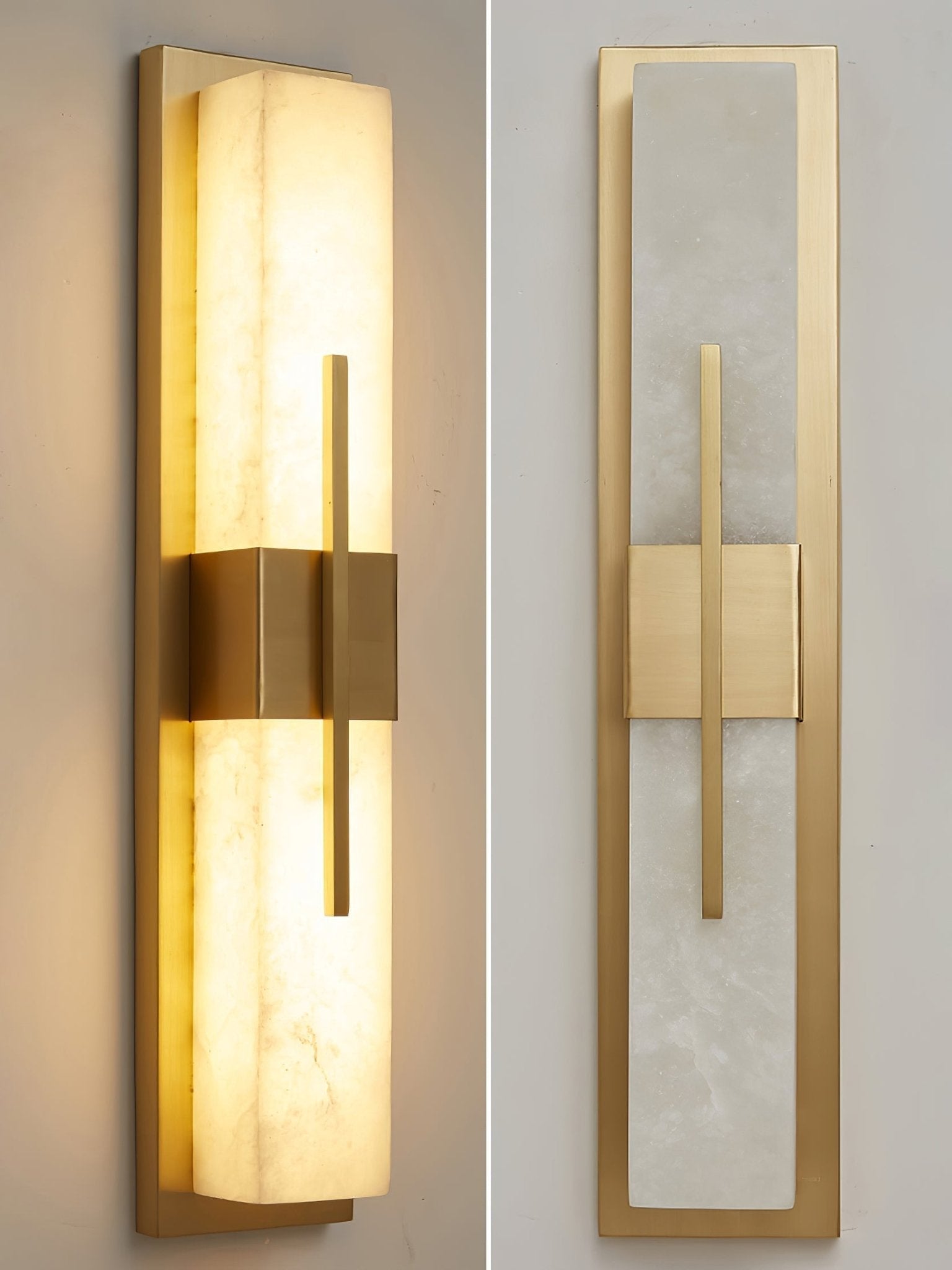 Vellmure Twin Alabaster Sconce
