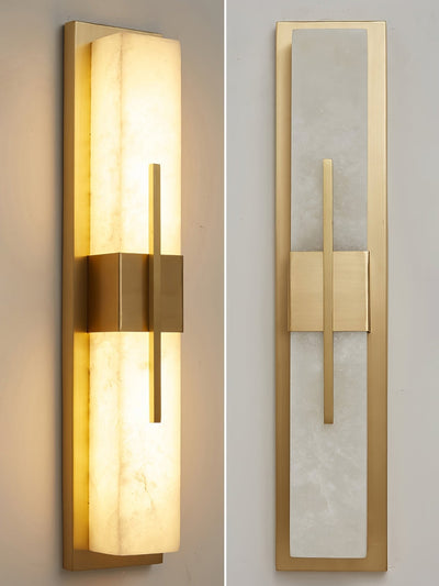 Vellmure Twin Alabaster Sconce