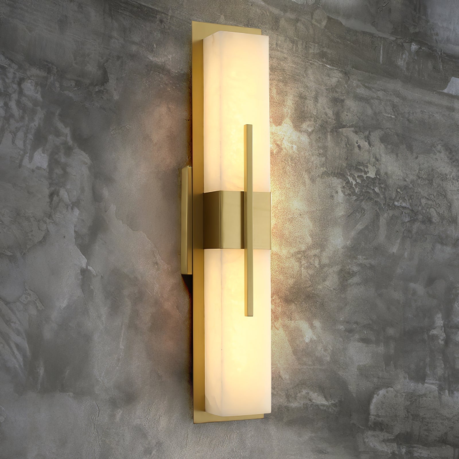 Vellmure Twin Alabaster Sconce