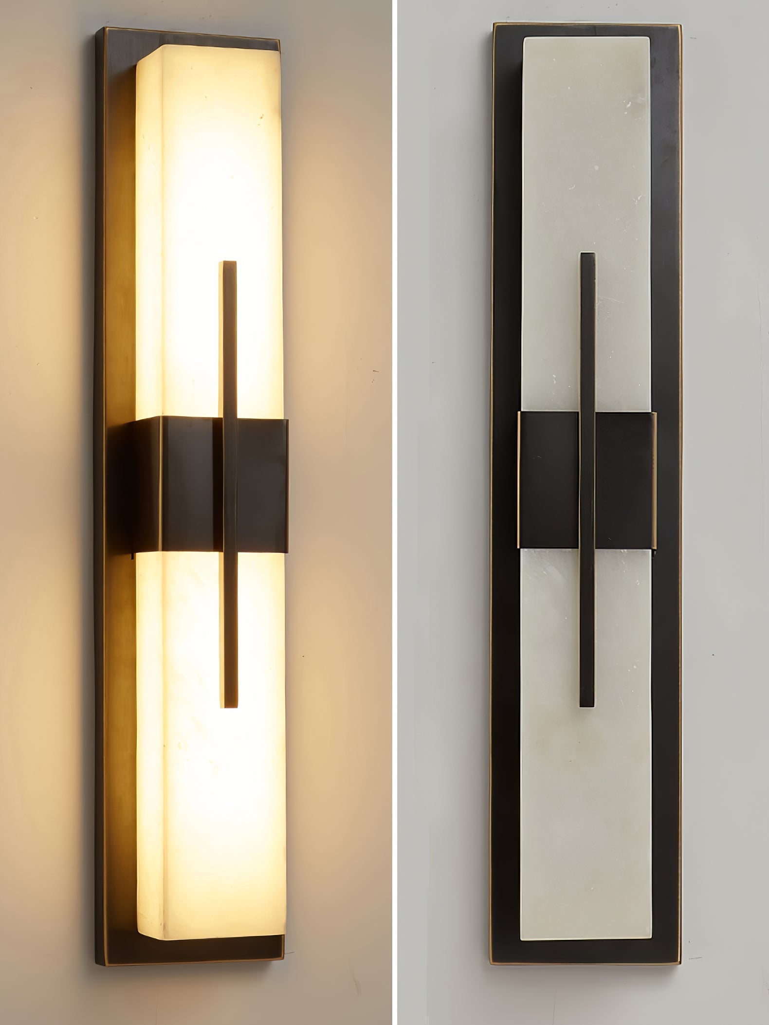 Vellmure Twin Alabaster Sconce