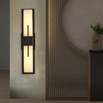 Vellmure Twin Alabaster Sconce