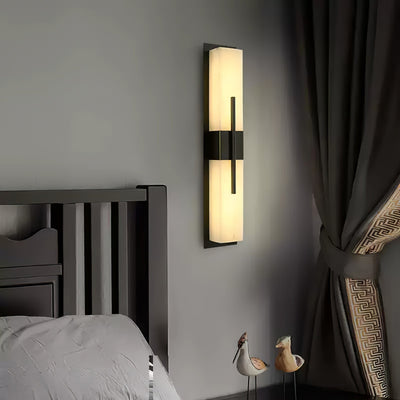 Vellmure Twin Alabaster Sconce