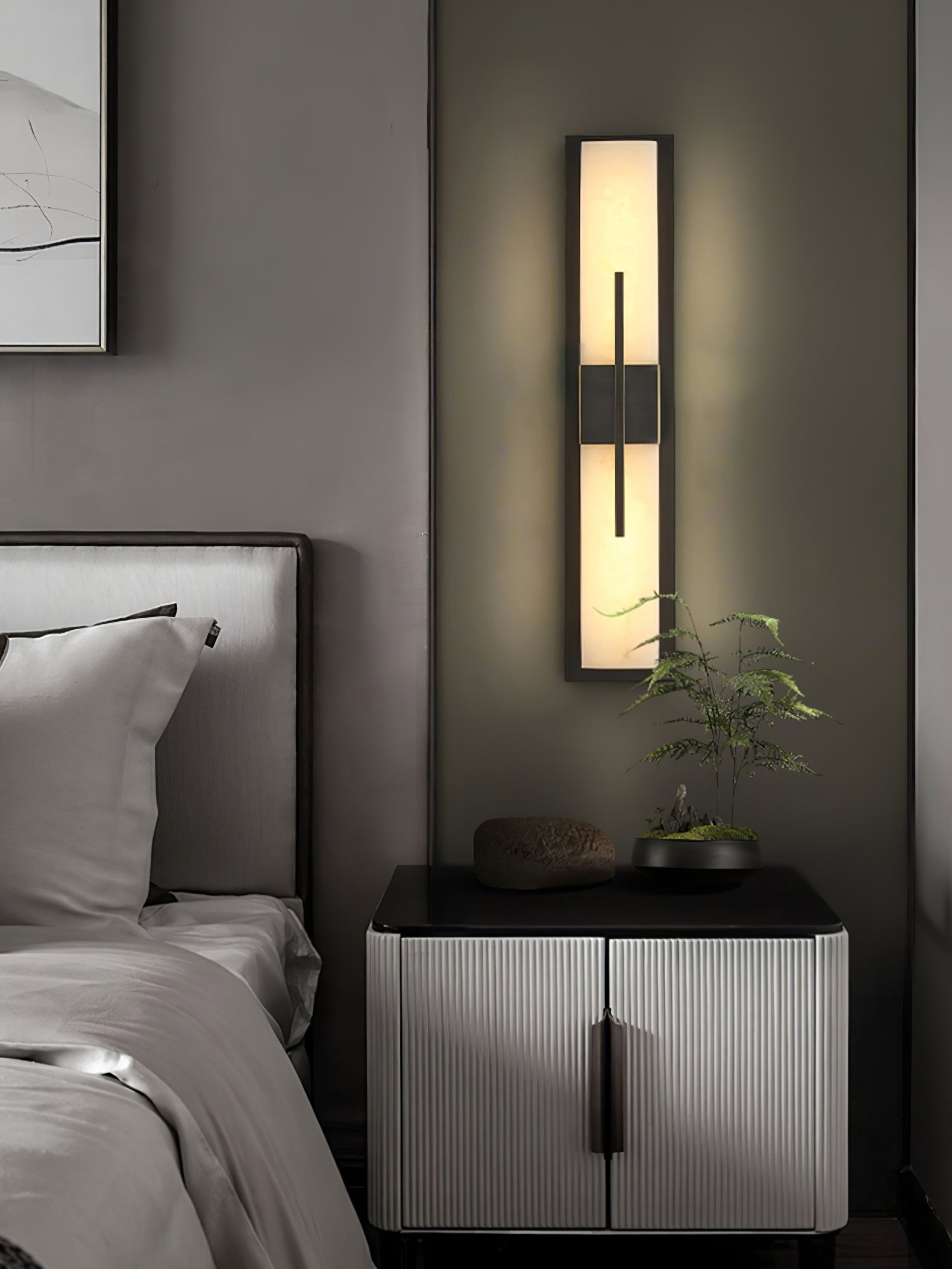 Vellmure Twin Alabaster Sconce