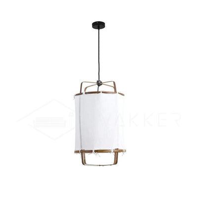 Arioelia Pendant Lamp Bamboo Shade for Living Room