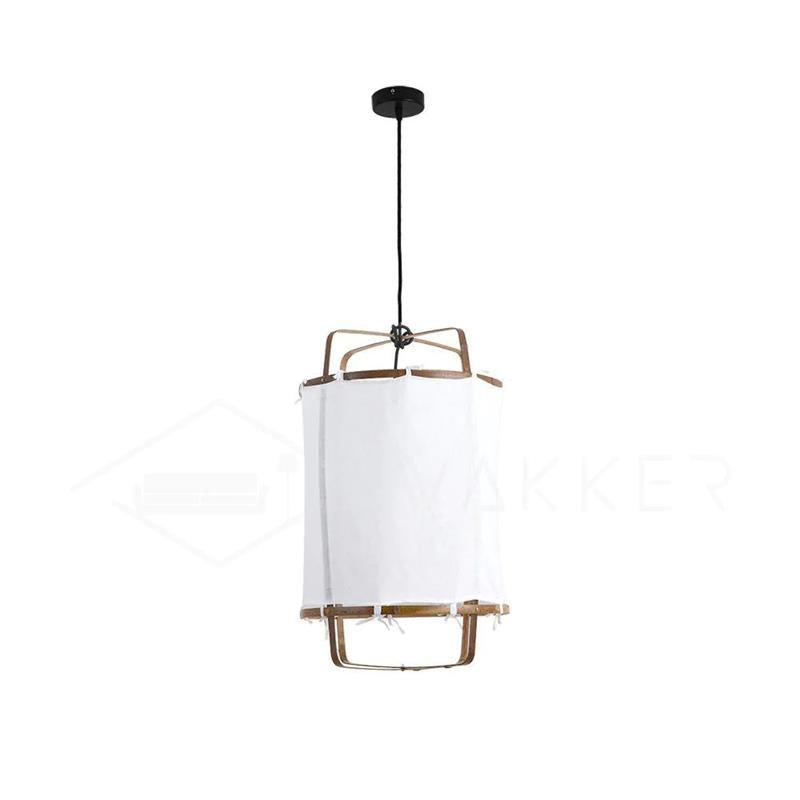 Arioelia Pendant Lamp Bamboo Shade for Living Room