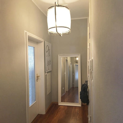 Arioelia Pendant Lamp Bamboo Shade for Living Room