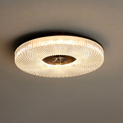 Kristy Modern Round LED Flush Mount Ceiling Light Bedroom - Neutral Decor