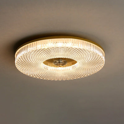 Kristy Modern Round LED Flush Mount Ceiling Light Bedroom - Neutral Decor