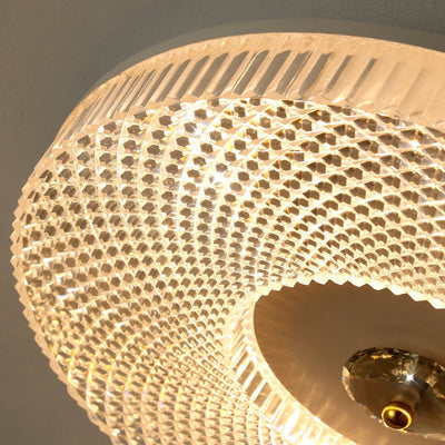 Kristy Modern Round LED Flush Mount Ceiling Light Bedroom - Neutral Decor