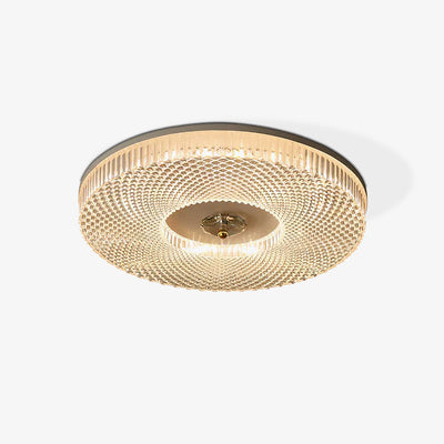 Kristy Modern Round LED Flush Mount Ceiling Light Bedroom - Neutral Decor