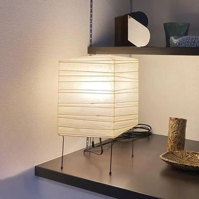 Mith Paper Oriental Table Lamp