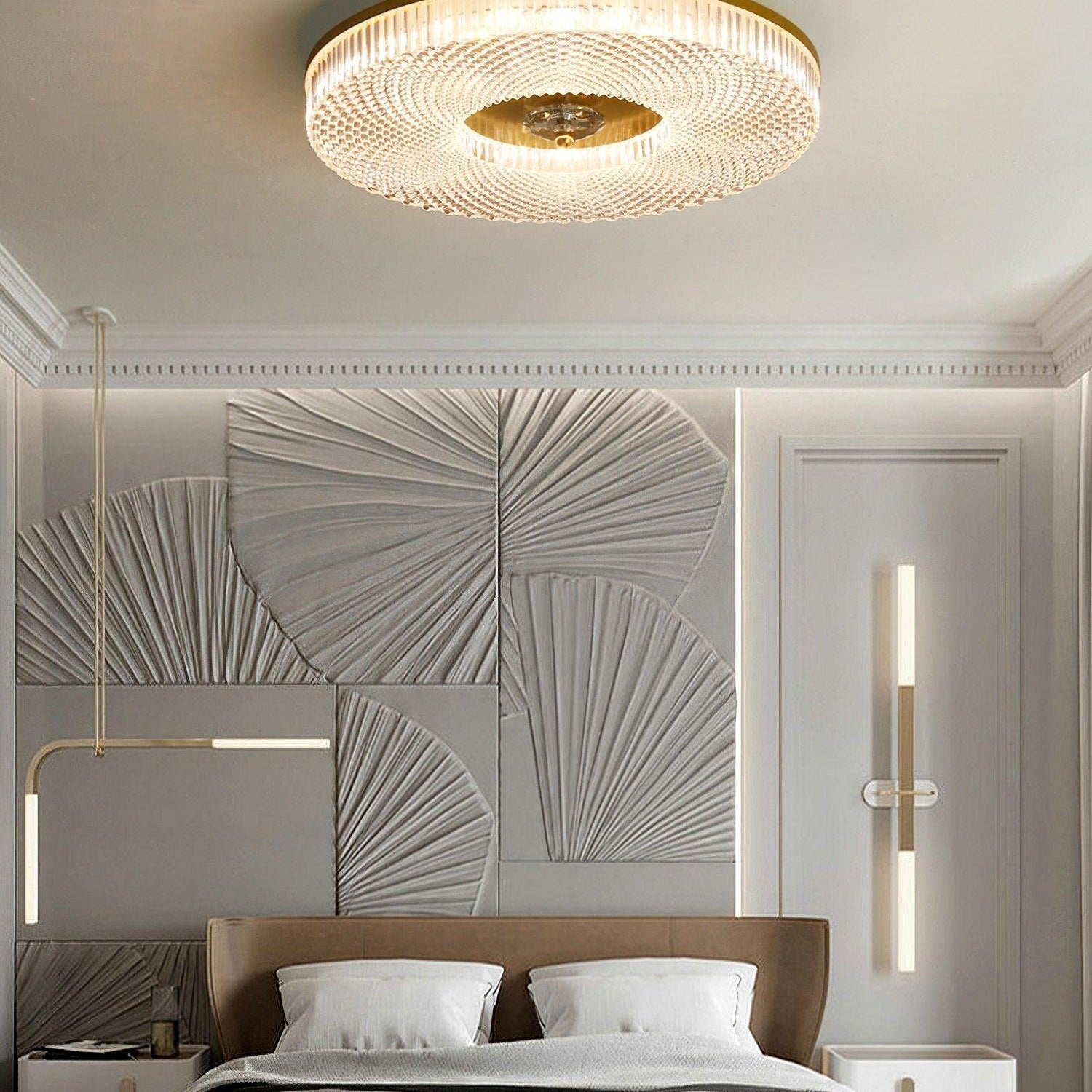 Solara Ceiling Lamp LED Flush Mount Acrylic