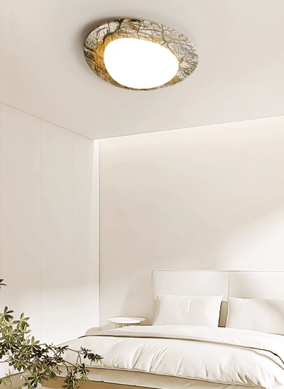 Huxr Marble Ceiling Light