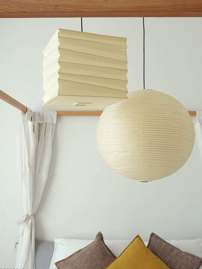 Eulien Paper Traditional Pendant Lamp