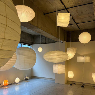 Eulien Paper Traditional Pendant Lamp